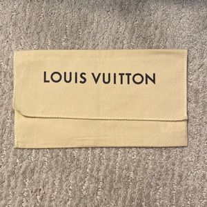 Louis Vuitton Wallet Dust Bag